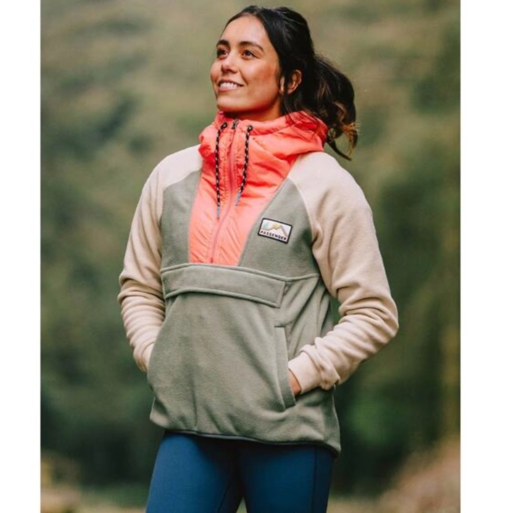 Alexander Recycled Polar Hooded Fleece Pullover